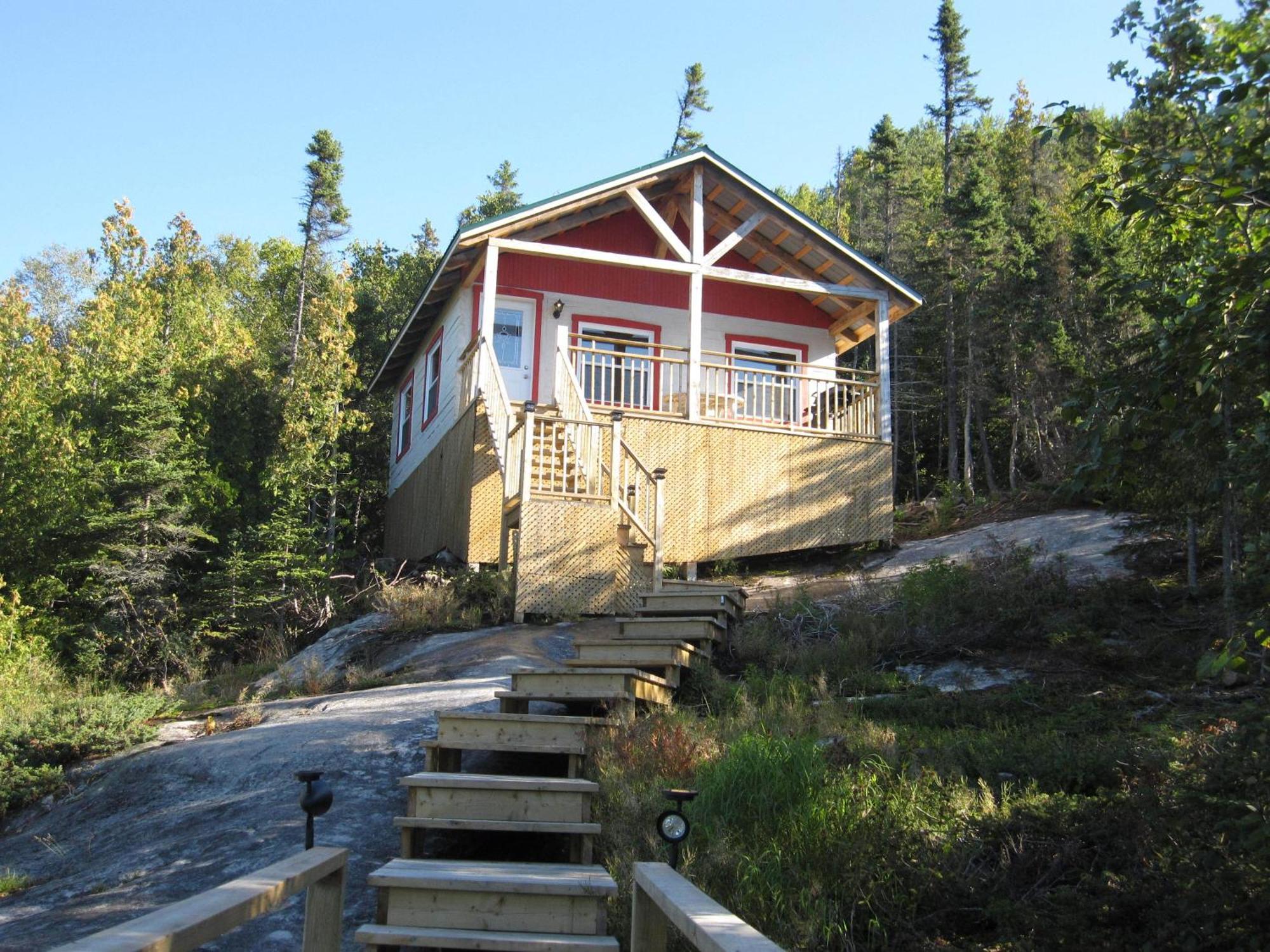 Villa Chalet de la Montagne à Tadoussac Extérieur photo
